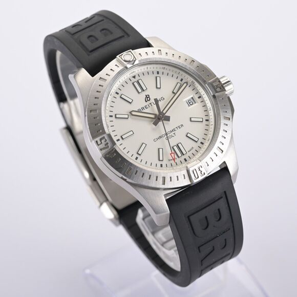 Breitling Colt Chronometer A17313 White 41mm Automatic Men's Watch - Picture 5 of 10